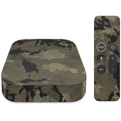 Wood Camo Camouflage Apple TV Skin